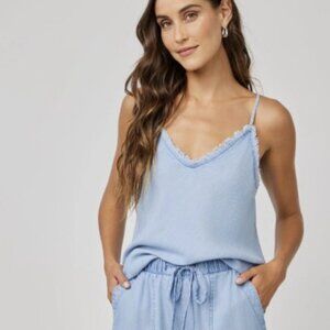 Frayed Cami - Coastal Spray Wash